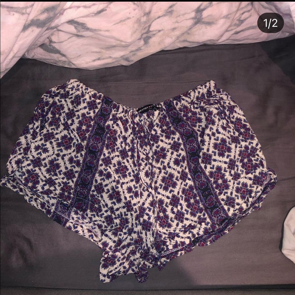 Brandy Melville Paisley Shorts
